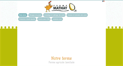 Desktop Screenshot of fermemathay.lu